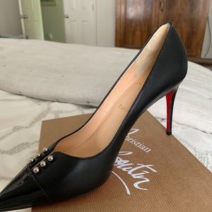 Christian Louboutin Gorgeous Classic Black Heels